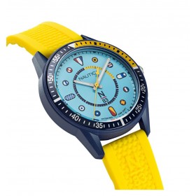 Orologio Unisex Solo Tempo Nautica Surf Park Giallo NAPSPF907