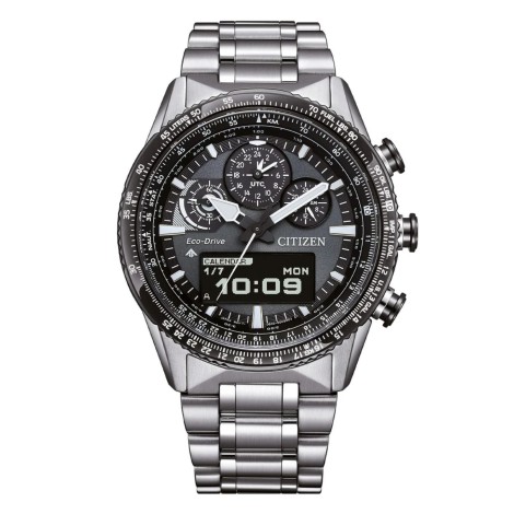 Orologio Citizen Promaster Sky Nero Chrono Ibrido JV2006-55H