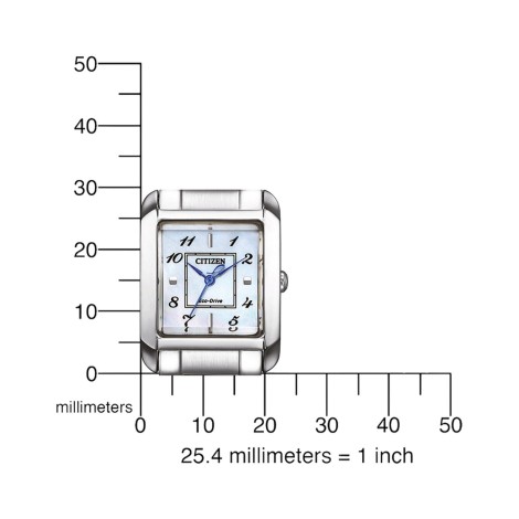 Orologio Citizen Donna Eco Drive L Square EW5600-87D