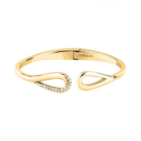Bracciale Morellato Design Bangle Gold Zirconi SAYP24