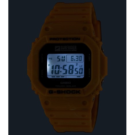 Orologio Casio G-Shock Surfrider Foundation Giallo G-5600SFJ-9