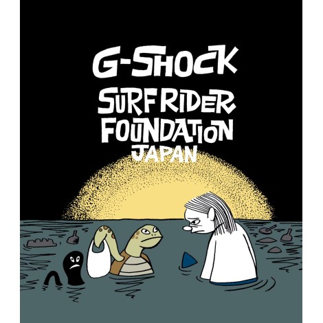 Orologio Casio G-Shock Surfrider Foundation Giallo G-5600SFJ-9