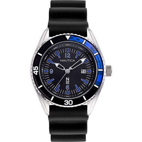 Orologio Uomo Solo Tempo Nautica N83 Nero NAPUSF915