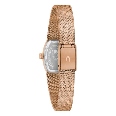Orologio Bulova Lady Goddess Of Time Marrone 97L185