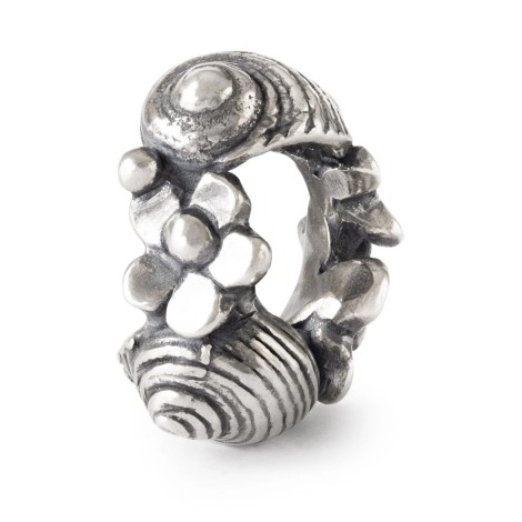 Beads Trollbeads Chiocciole tra i Fiori TAGBE-10288