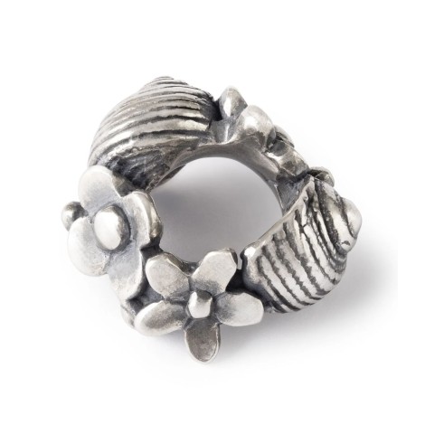 Beads Trollbeads Chiocciole tra i Fiori TAGBE-10288