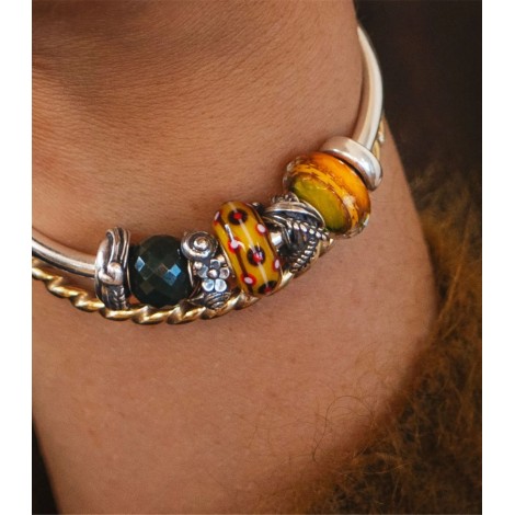 Beads Trollbeads Chiocciole tra i Fiori TAGBE-10288