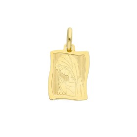 Ciondolo Madonna Oro Giallo 9kt