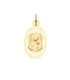 Ciondolo Madonna Lavorata Oro Giallo 9kt