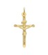 Ciondolo Croce Oro Giallo 9Kt