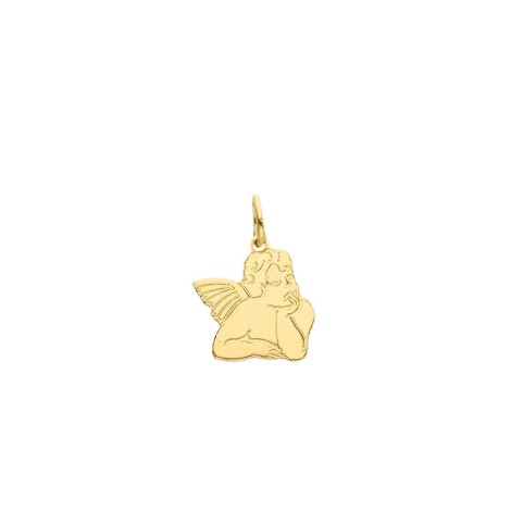Ciondolo Angelo Oro Giallo 18kt