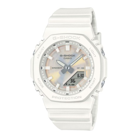 Orologio Casio G-shock Classic Gomma Bianco GMA-P2100PC-7AE