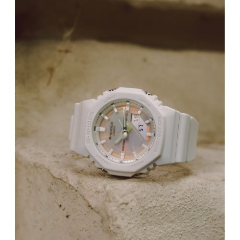 Orologio Casio G-shock Classic Gomma Bianco GMA-P2100PC-7AE