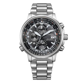 Orologio Citizen Radiocontrollato Crono Pilot Acciaio AT8300-58E
