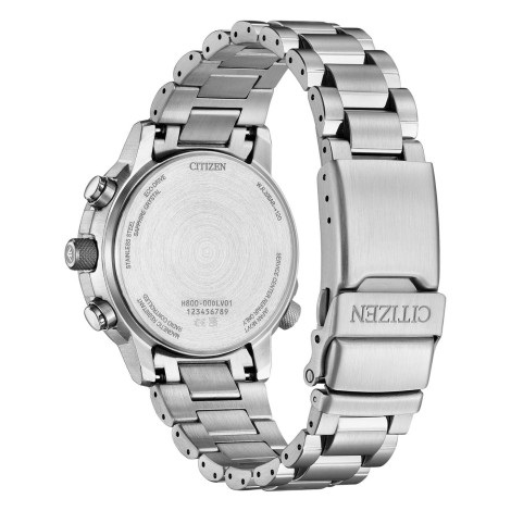 Orologio Citizen Radiocontrollato Crono Pilot Acciaio AT8300-58E