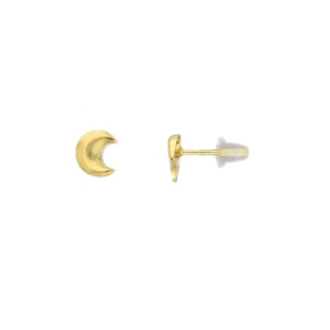 Orecchini Lobo Luna Oro Giallo 18kt