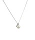 Collana Perla Bianca Argento