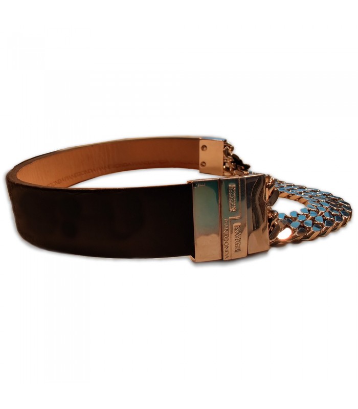 Collana Pianegonda Argento e Pelle Collana Pianegonda Argento e Pelle