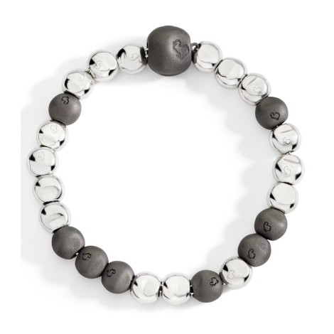 Bracciale Dodo Pepita in Argento & Titanio
