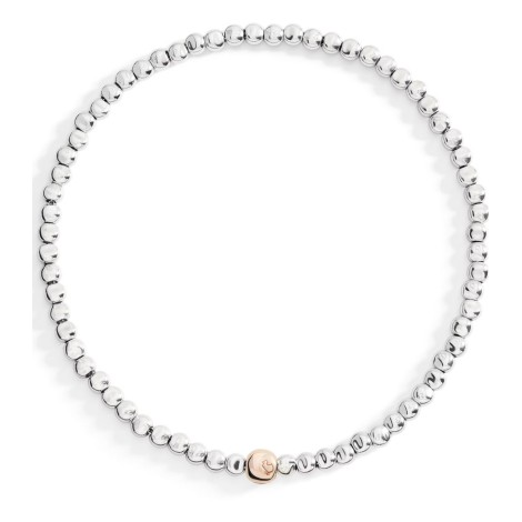 Collana Dodo Pepita in Argento & Oro Rosa