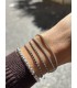 Bracciale Tennis Argento e Zirconi Bianchi e Neri