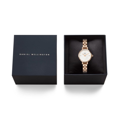 Orologio Daniel Wellington Petite Mini Arch 3-link Bianco DW00100854