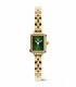 Orologio Daniel Wellington Quadro Mini Arch 3-link Emerald Sunray Gold DW00100852
