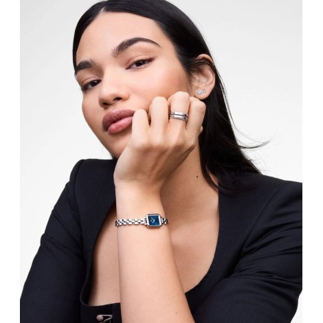 Orologio Daniel Wellington Quadro Mini Arch 3-link Arctic Sunray Silver DW00100846