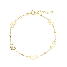Bracciale Farfalle Oro Giallo 9kt