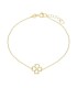Bracciale Quadrifoglio Oro Giallo 9kt