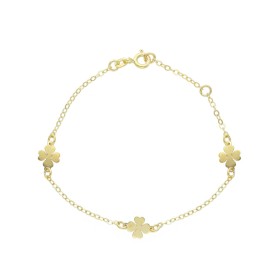 Bracciale Quadrifogli Oro Giallo 9kt