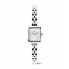 Orologio Daniel Wellington Quadro Mini Arch 3-link White Sunray Silver DW00100844