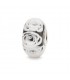 Charm Donna Trollbeads ROSA REGINA BIANCA TGLBE-30044