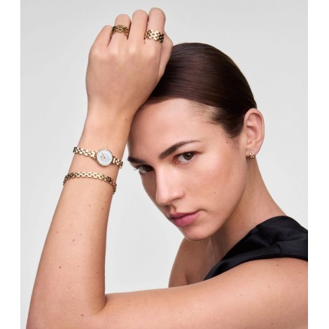 Orologio Daniel Wellington Petite Mini Arch 3-Link White Gold DW00100855