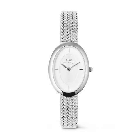 Orologio Daniel Wellington Juliette Braided Mesh White Sunray Silver DW00100884