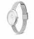 Orologio Daniel Wellington Juliette Braided Mesh White Sunray Silver DW00100884