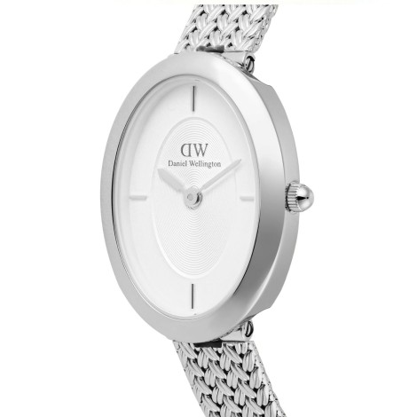 Orologio Daniel Wellington Juliette Braided Mesh White Sunray Silver DW00100884