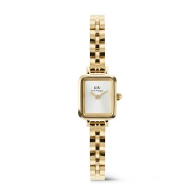 Orologio Daniel Wellington Quadro Mini Arch 3-link White Sunray Gold