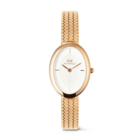 Orologio Daniel Wellington Juliette Braided Mesh White Sunray Rose Gold DW00100883