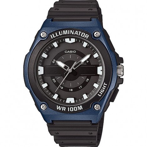 Orologio Casio Illuminator - Blu e Nero MWC-100H-2AVEF