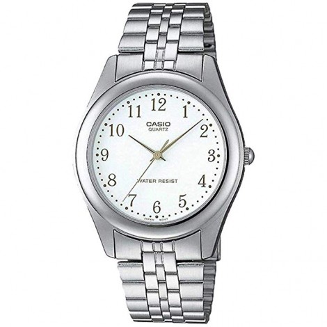 Orologio Casio Acciaio Unisex Bianco MTP-1129PA-7BEF