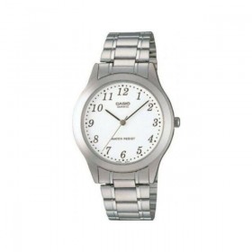 Orologio Casio Acciaio Unisex Bianco Corsivo MTP-1128PA-7BEF