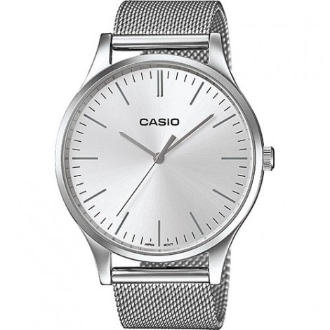 Casio Orologio Analogico Quarzo Uomo con Cinturino in Acciaio Inox LTP-E140D-7AEF