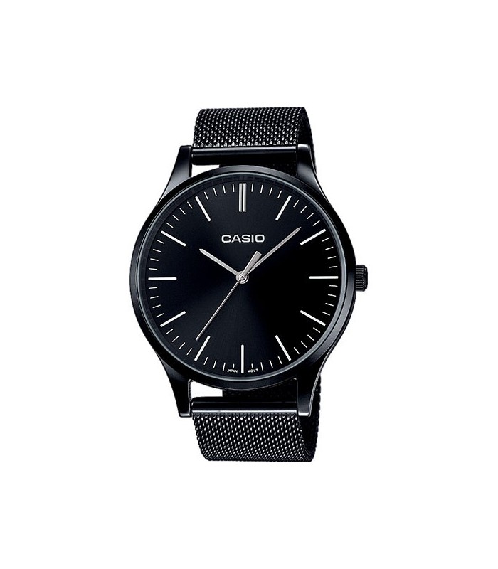 Casio Orologio Analogico Quarzo Uomo con Cinturino in Acciaio Inox Black LTP-E140B-1AEF Casio Orologio Analogico Quarzo Uomo con Cinturino in Acciaio Inox Black LTP-E140B-1AEF