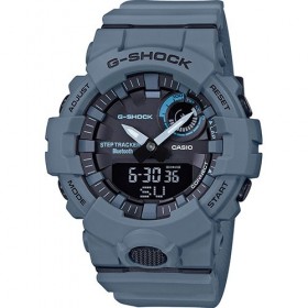 Orologio Casio G-Shock Resina Grigio Anti-Urto Steptracker GBA-800UC-2AER