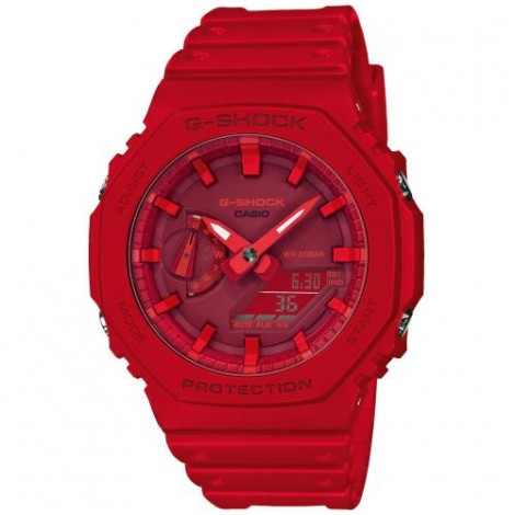 Orologio Casio G-Shock Resina Total Red GA-2100-4AER