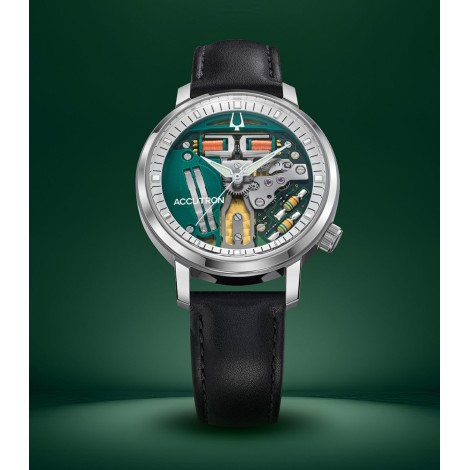 Orologio Bulova Accutron Spaceview 314 Acciaio 26A211