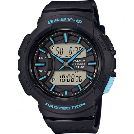 Orologio Casio Baby-G Resina Nero Azzurro BGA-240-1AER