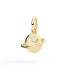 Ciondolo Dodo Pianeta Oro Giallo 9kt E Diamanti Bianchi