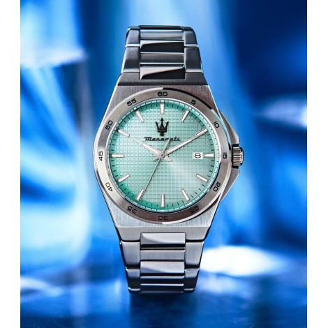 Orologio Maserati Velocità Slim Celeste R8853153002